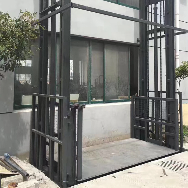 白河5吨室外升降货梯